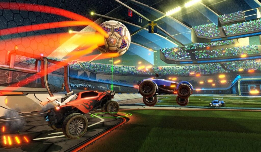 A picture of Rocket League