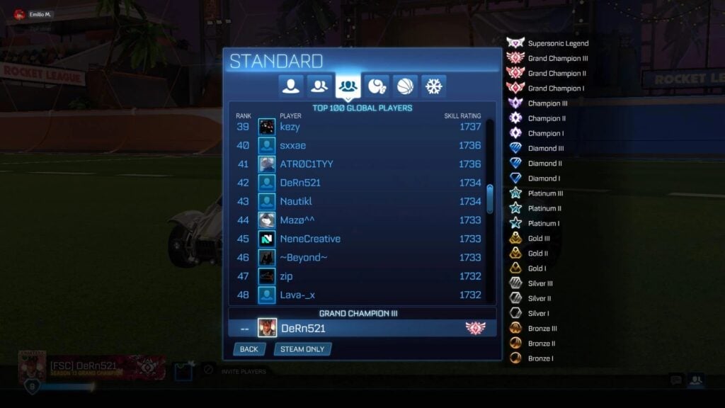 A picture of Rocket League