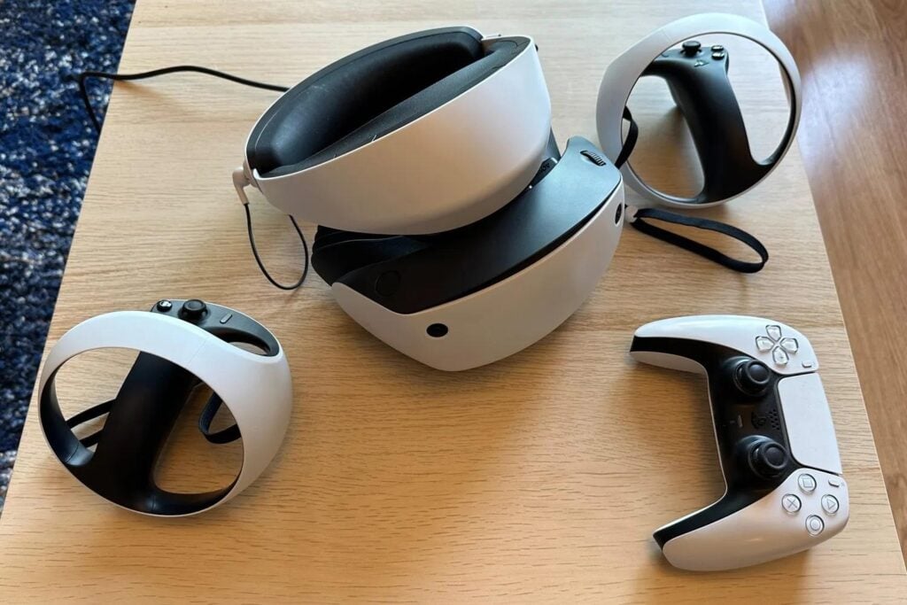 A picture of PlayStation VR