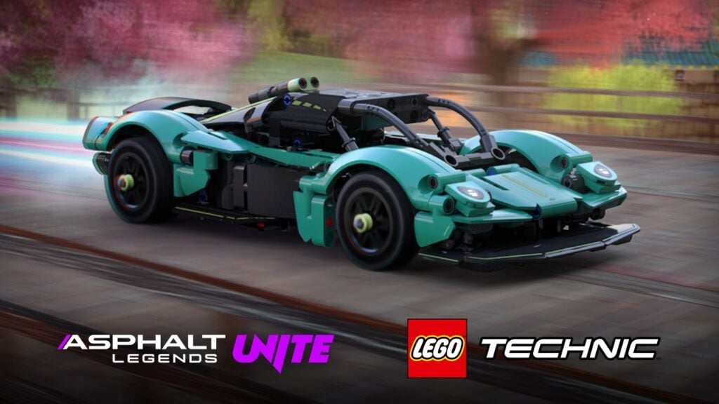 Image of a supercar in LEGO style for Asphalt Legends Unite