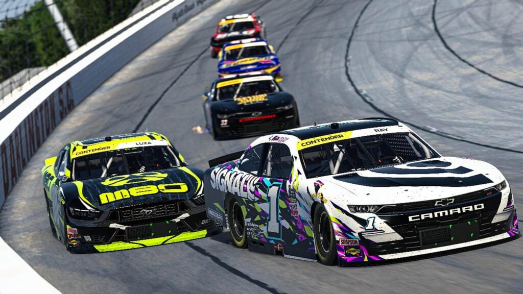 Image of NASCAR gameplay