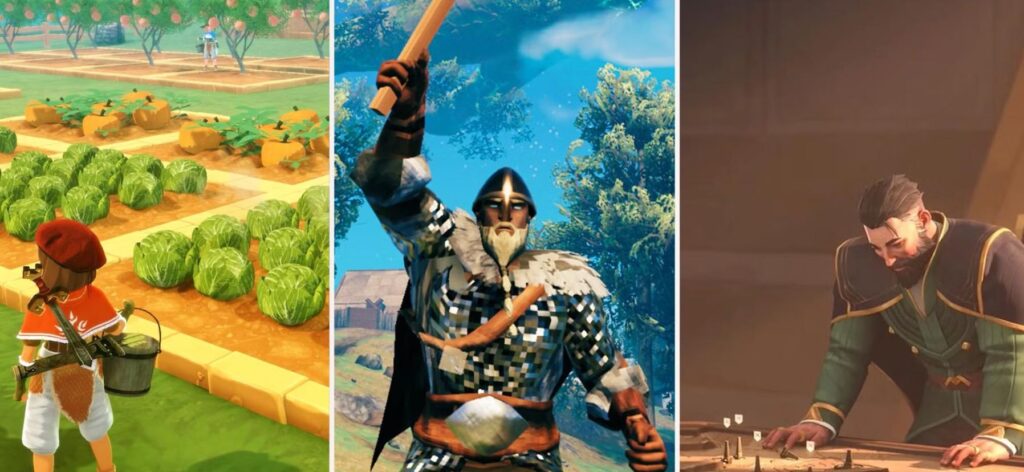 a picture of Craftopia, Valheim, and Dune: Spice Wars