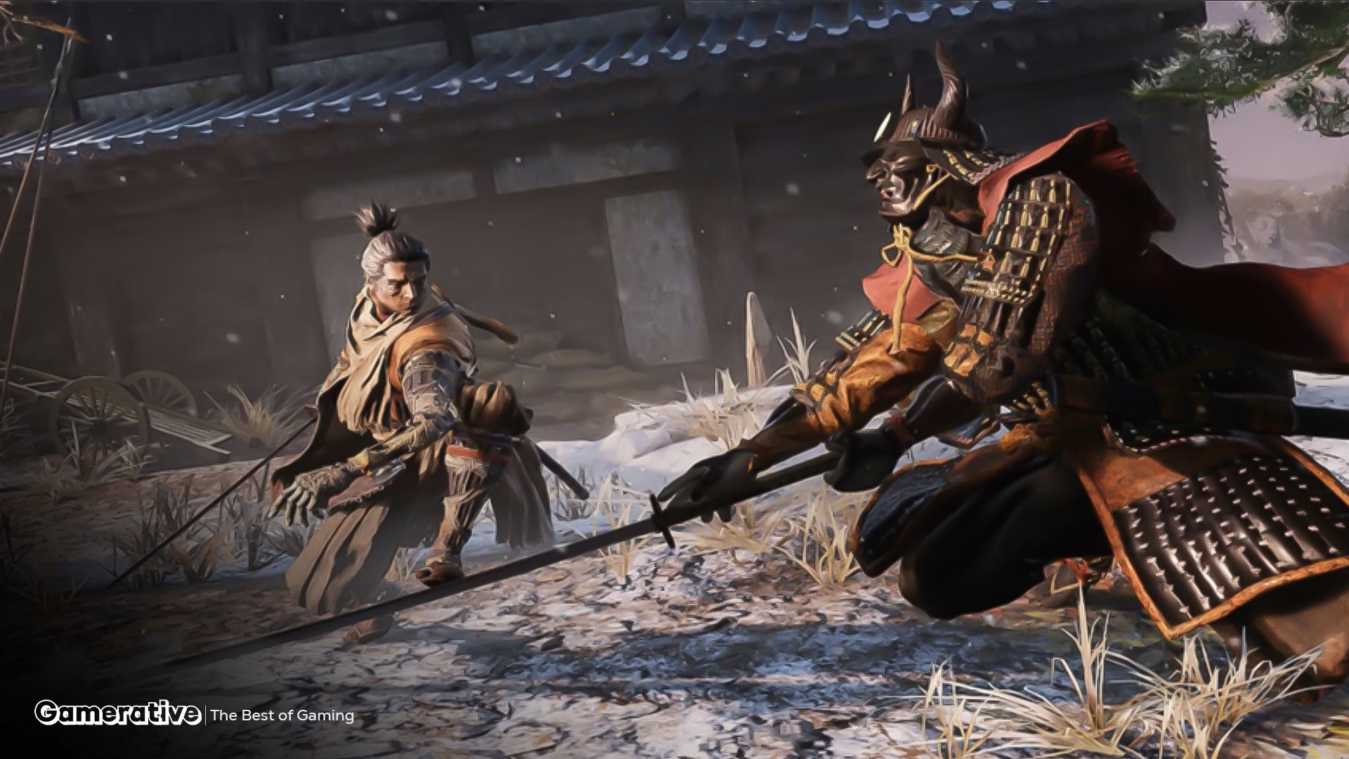 A picture of the Ghost of Tsushima.