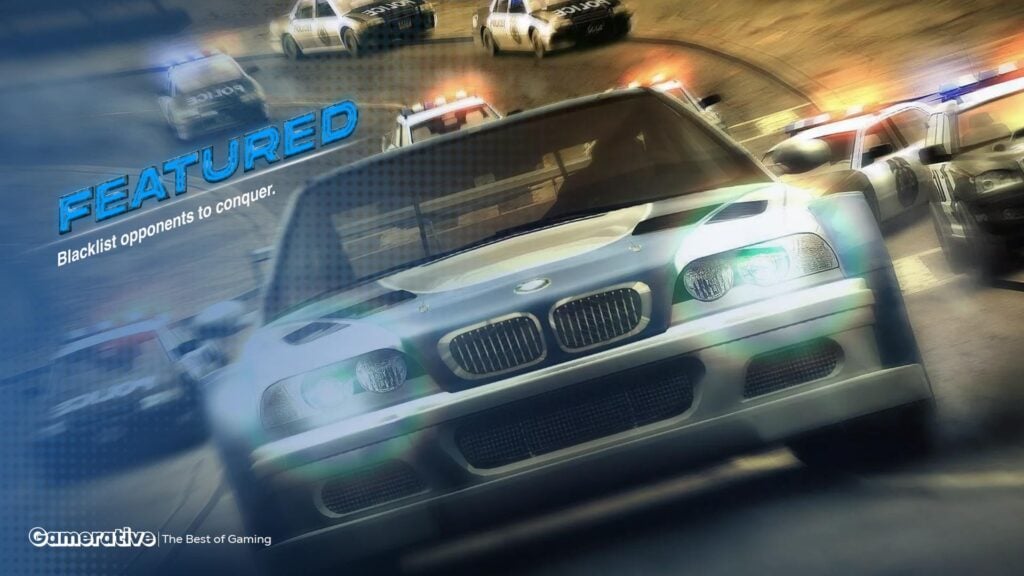 NFS Most Wanted Featured Blacklist opponents to conquer.