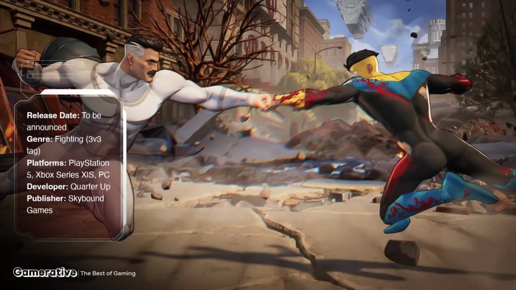 Image of Invincible VS gameplay