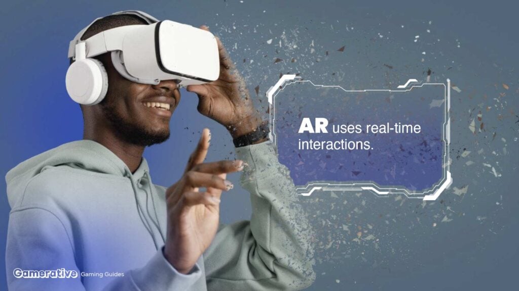 A picture of augmented reality headset