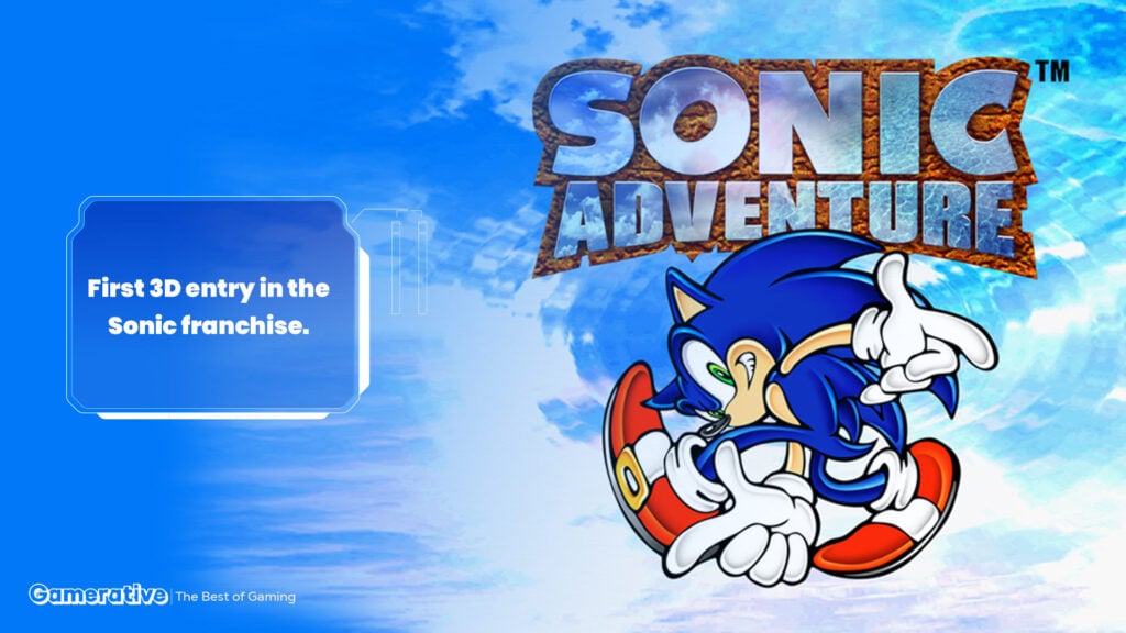 First 3D entry in the Sonic franchise.