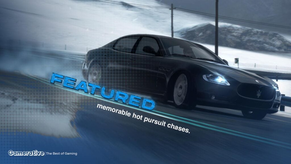 NFS Hot Pursuit Featured memorable hot pursuit chases.