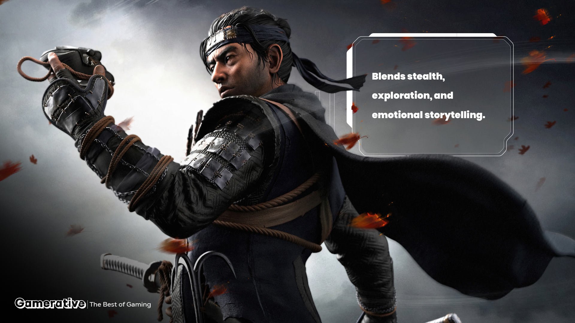 Ghost of Tsushima Blends stealth, exploration, and emotional storytelling.