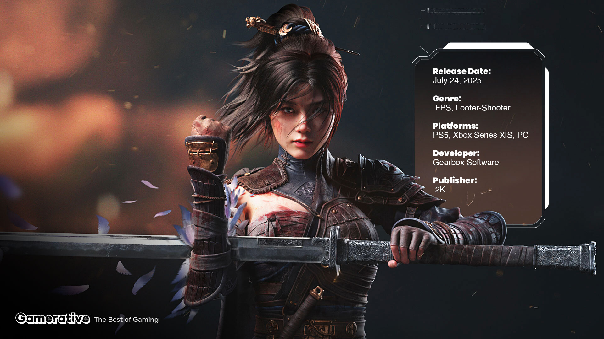 Official art of Wuchang: Fall Feathers.