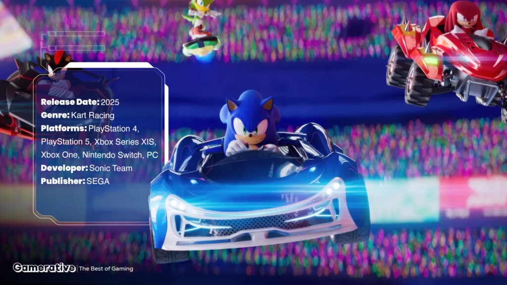 Official image of Sonic Racing: CrossWorlds + release date