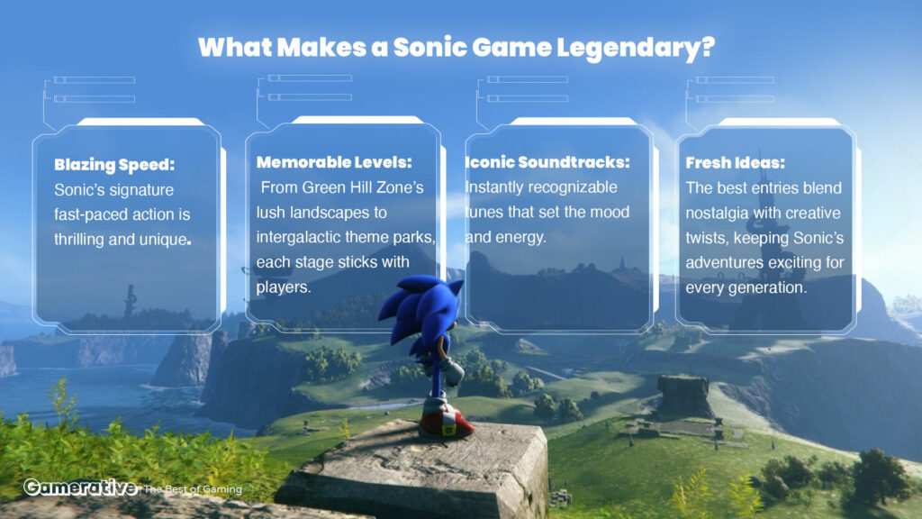 What makes a sonic game unique?