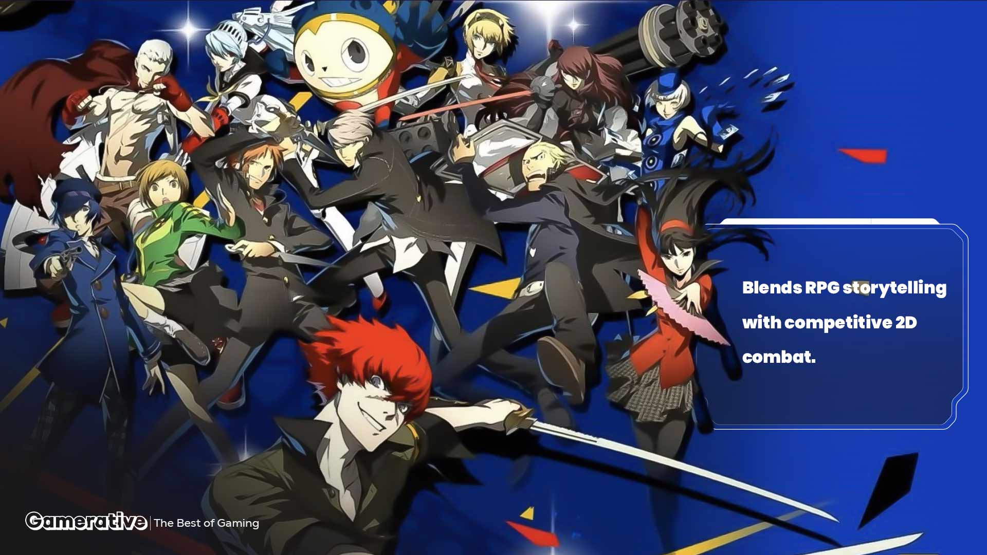 Persona 4 Arena Blends RPG storytelling with competitive 2D combat.