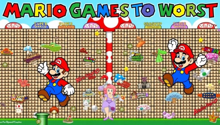 Best Mario Games: Ranking the Must-Plays from NES Classics to Odyssey Adventures