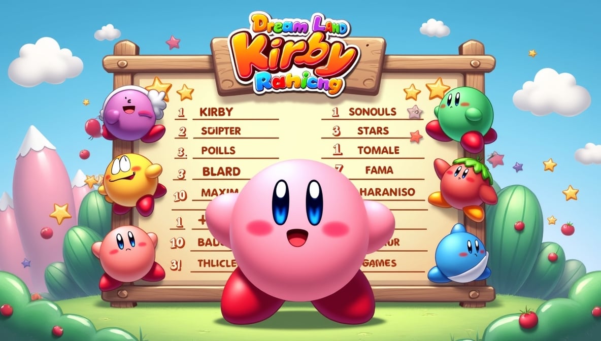 Best Kirby Games: A Whimsical Ranking of Dream Land’s Greatest Adventures