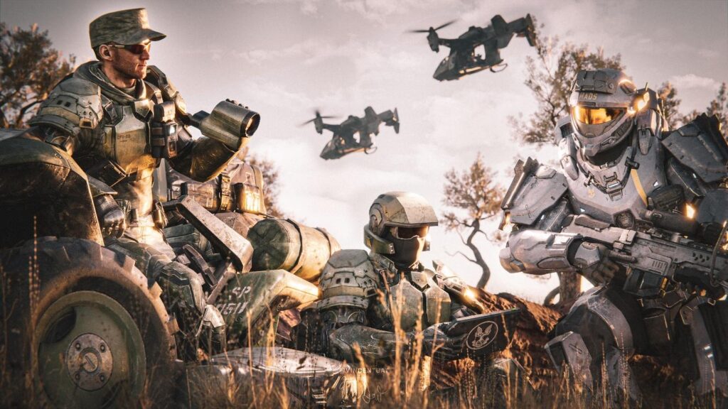 a picture of the Halo Series