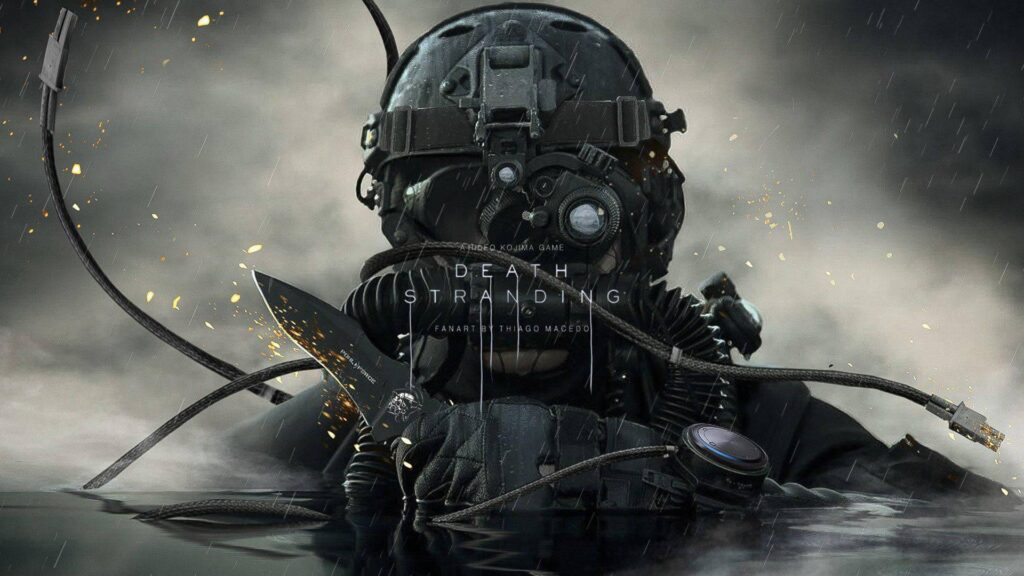 a wallpaper of Death Stranding 2