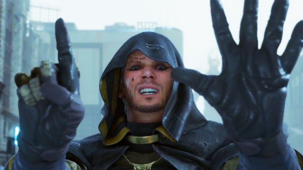 a picture of Troy Baker as Higgs in Death Stranding