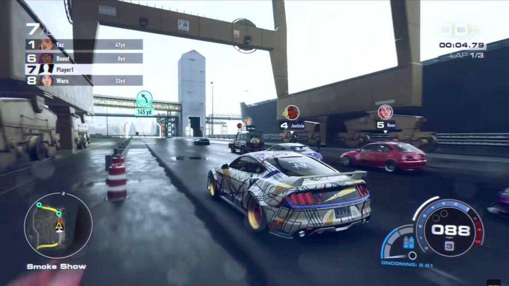 a screenshot of NFS: Unbound