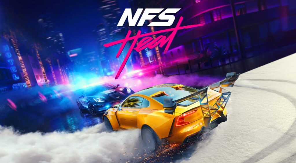a wallpaper of NFS: Heat