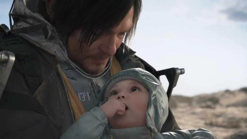 a picture of Sam and Lou from Death Stranding 2: On the Beach