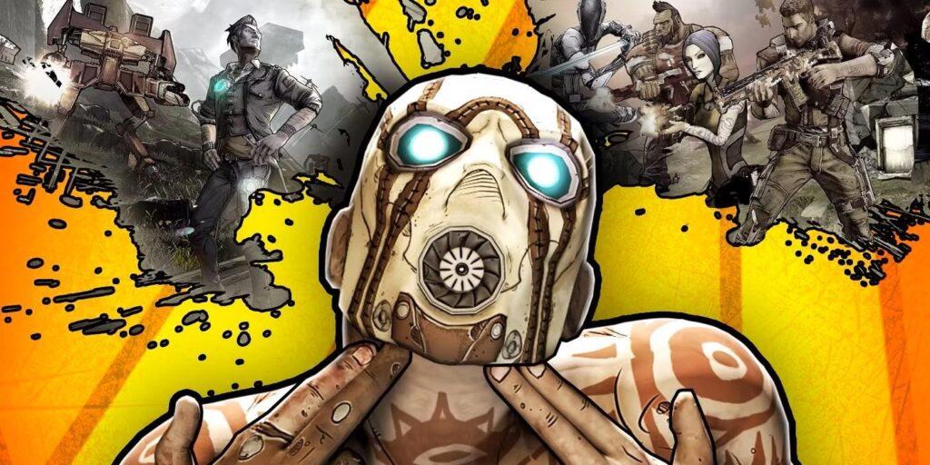 A wallpaper of Borderlands 2