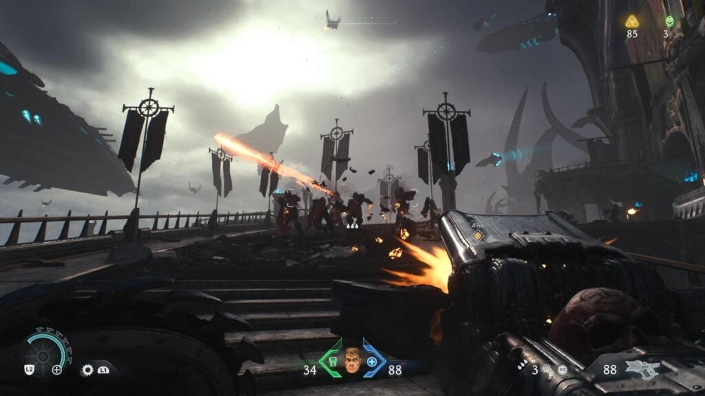 A wallpaper of Doom The Dark Ages