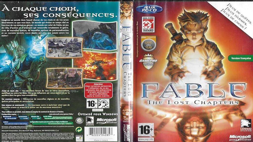 A wallpaper of Fable