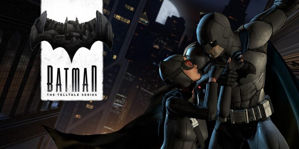 a picture of Batman and Catwoman from Batman: The Telltale Series