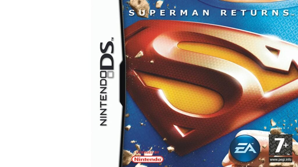 a wallpaper of Superman Returns for Nintendo DS