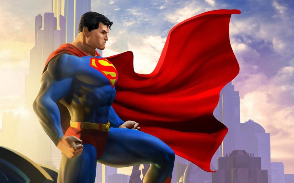 a picture of Superman