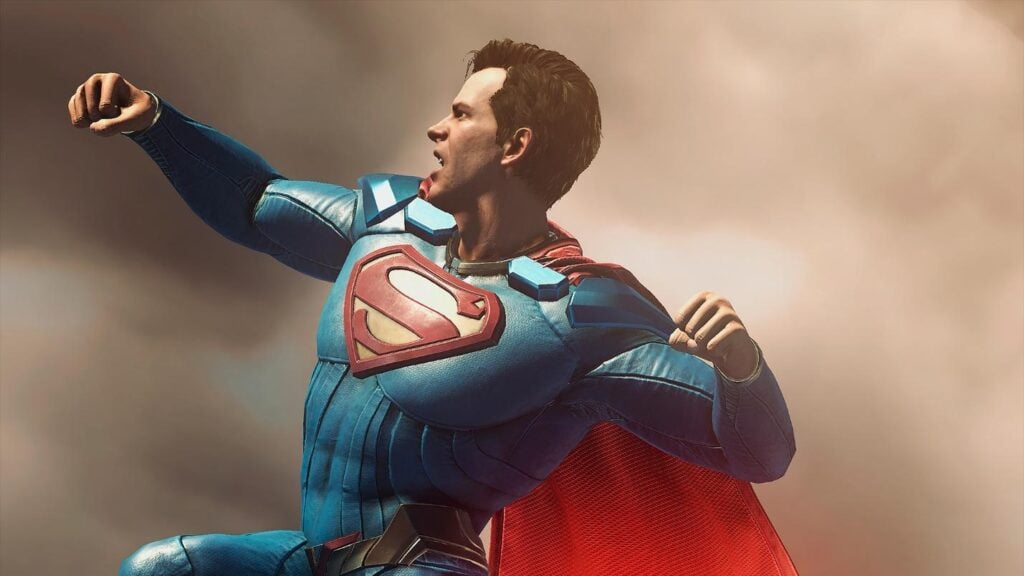 a picture of Superman from Injustice