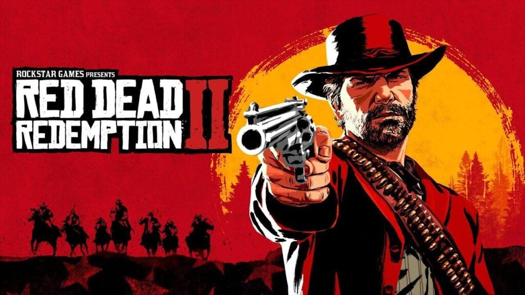 a wallpaper of Red Dead Redemption 2