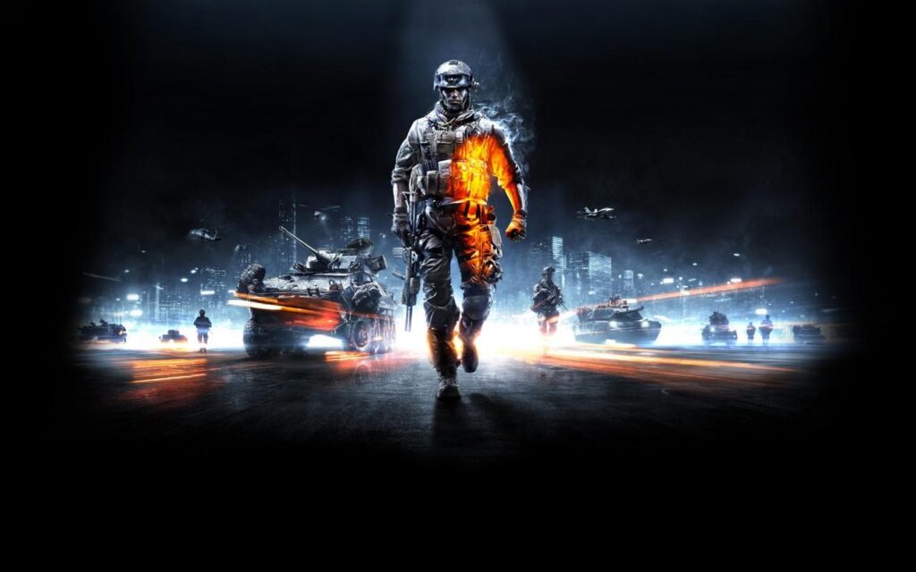 A wallpaper of Battlefield