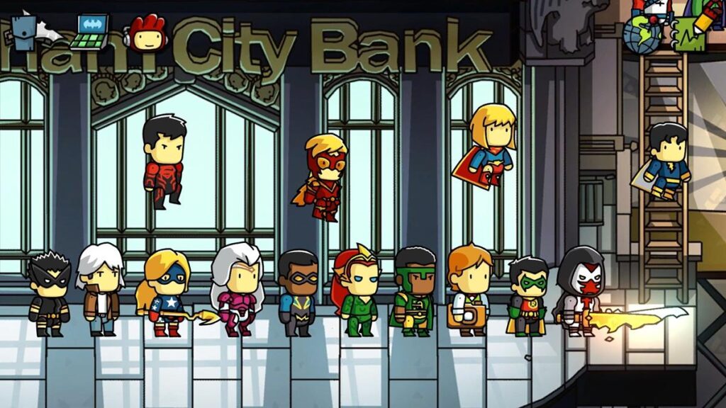 A picture of Scribblenauts Unmasked: A DC Comics Adventure.