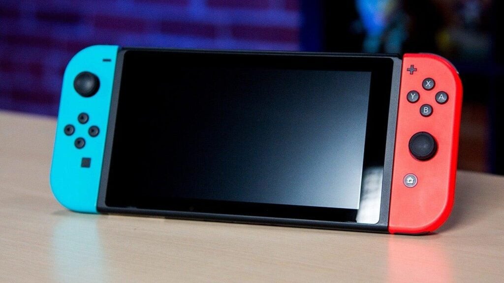 A wallpaper of Nintendo Switch.