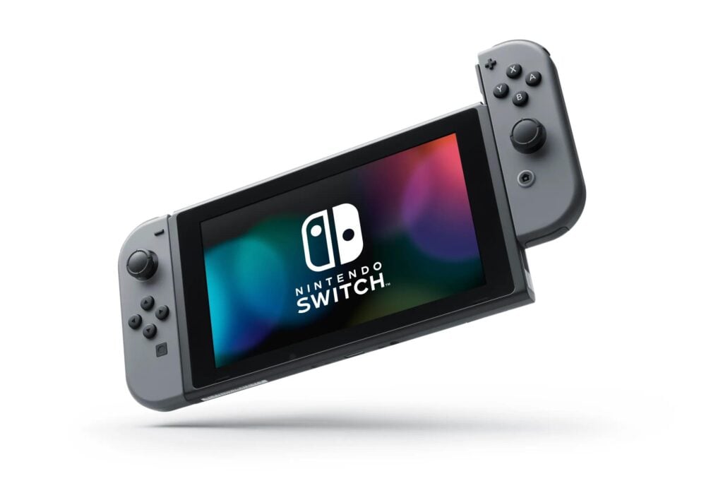 A picture of Nintendo Switch.