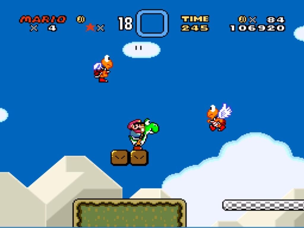 an image of Super Mario World