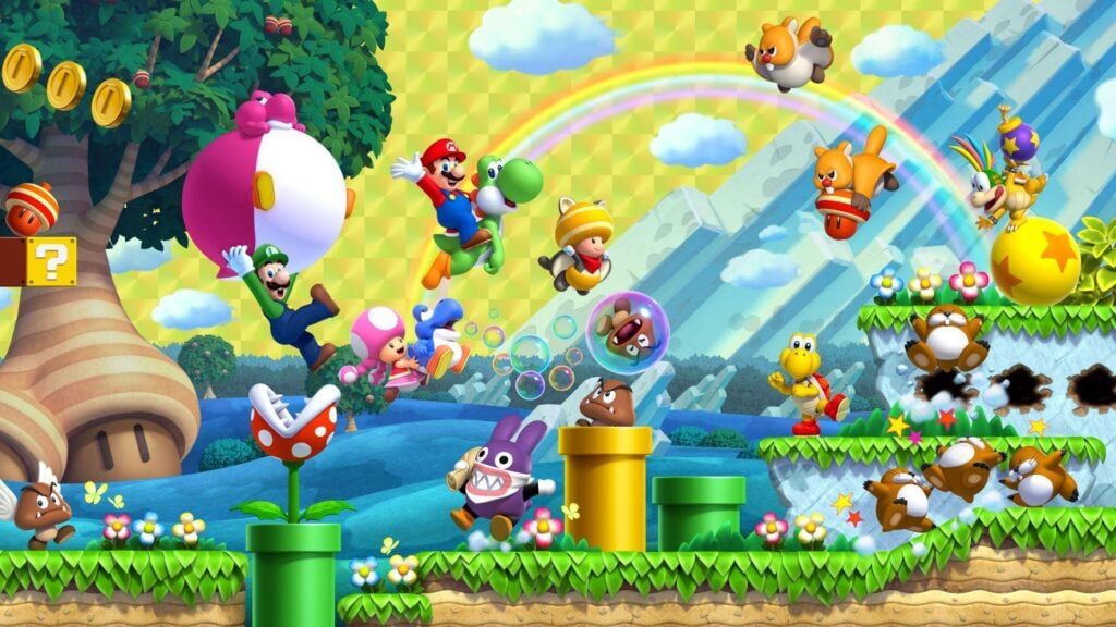a picture of New Super Mario Bros. U