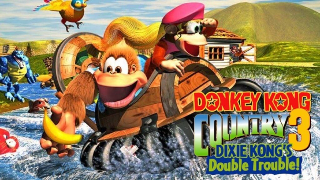 a wallpaper of Donkey Kong Country 3: Dixie Kong’s Double Trouble