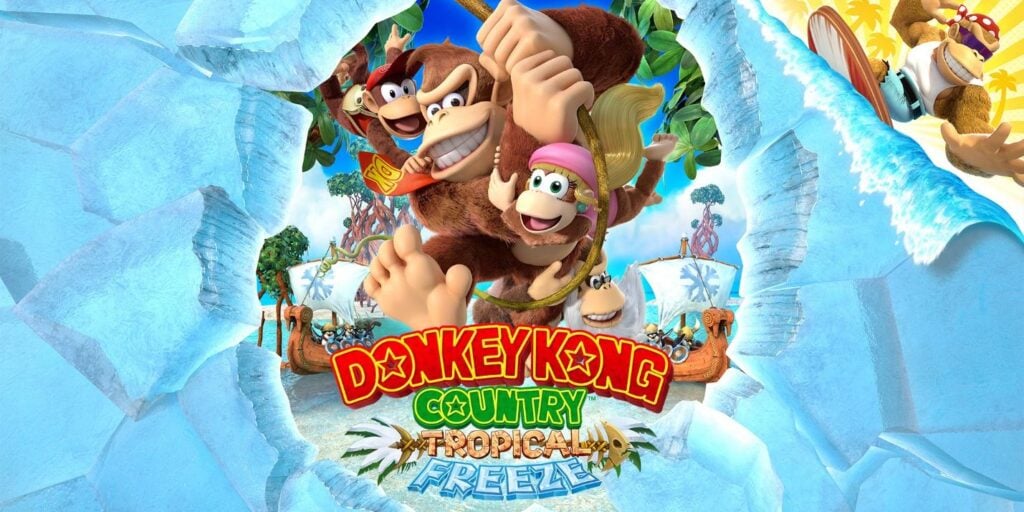 a wallpaper of Donkey Kong Country: Tropical Freeze
