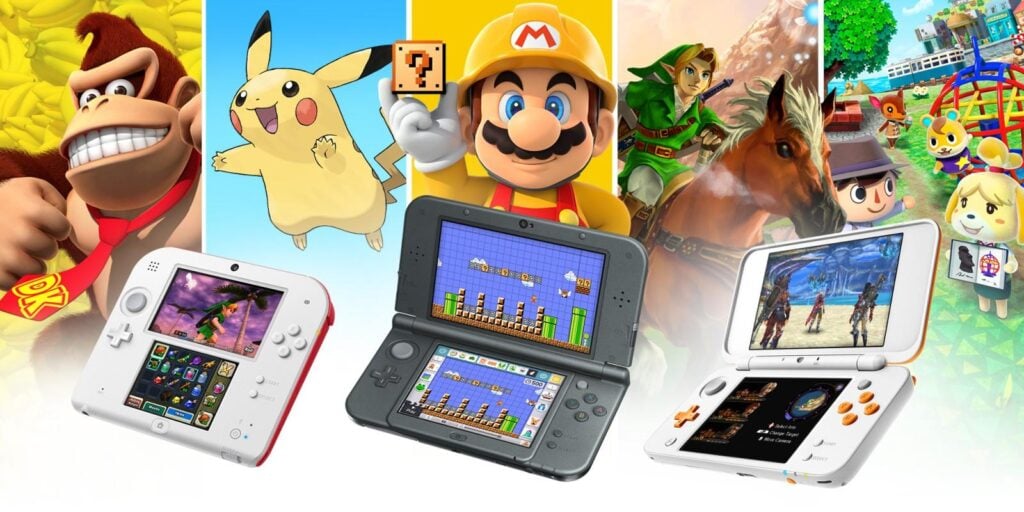 an image of Nintendo DS and 3DS