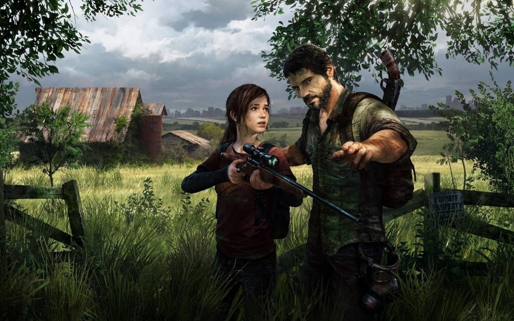 a wallpaper of The Last of Us