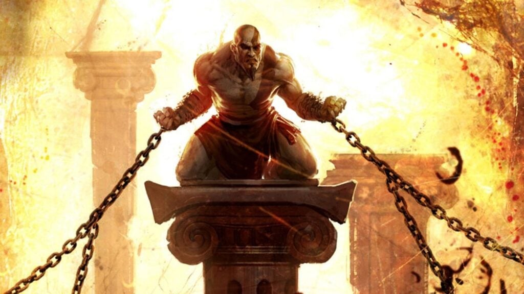 a picture of Kratos from God of War: Ascension