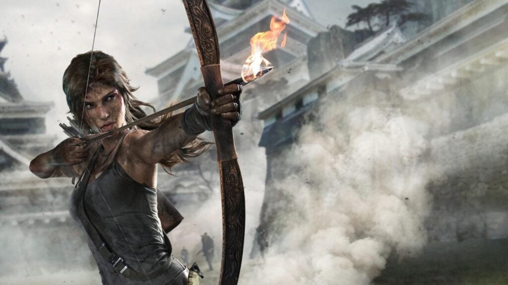 a wallpaper of Tomb Raider (2013).