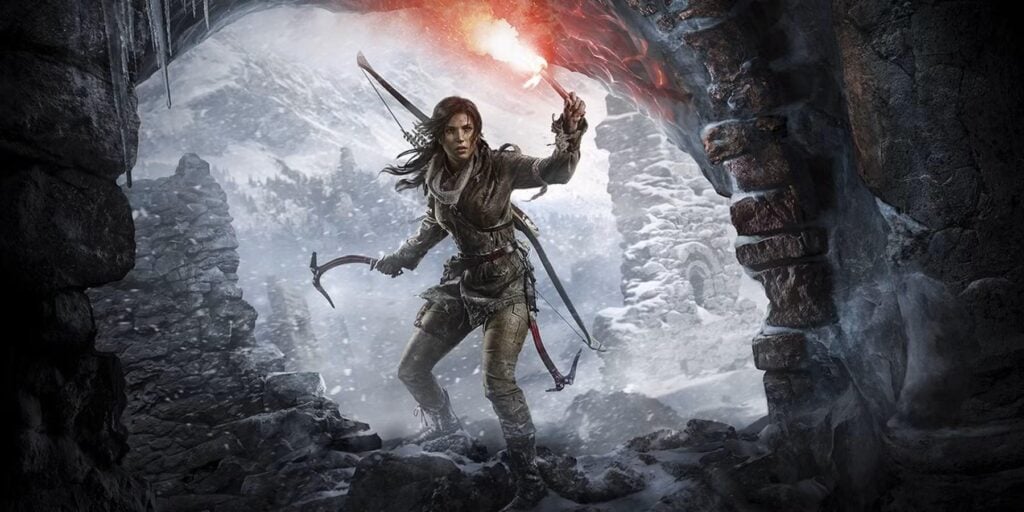 a wallpaper of Rise of the Tomb Raider