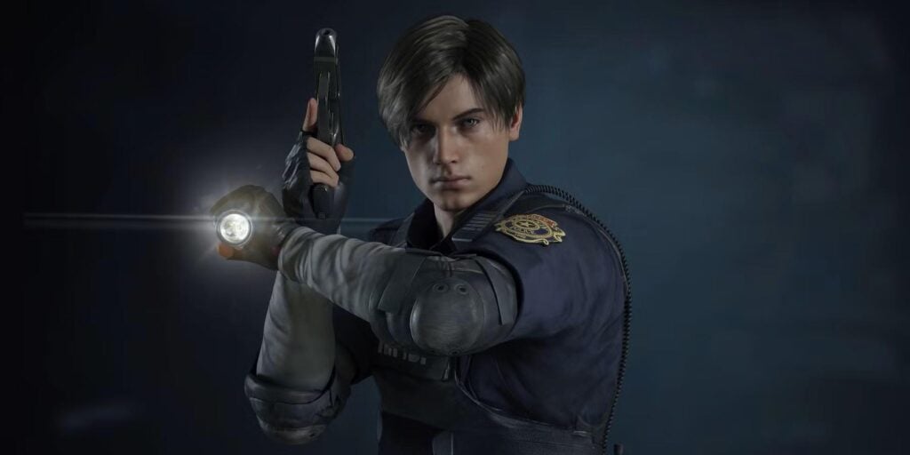 a picture of Leon S. Kennedy from Resident Evil 2 Remake