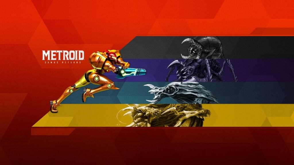 a wallpaper of Metroid: Samus Returns