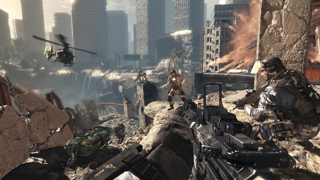 a screenshot of Call of Duty: Ghosts