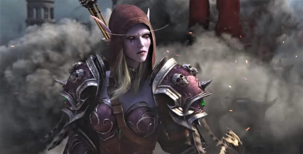 a picture of Sylvanas Windrunner.
